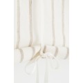 H&M Home Рулонна штора з суміші льону, Білий/Смужки, 140x130 1127726001 1127726001