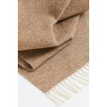 H&M Home Вовняний килимок плаского плетіння, темно-бежевий, 70x300 1148154001 | 1148154001