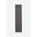 H&M Home Вовняний килимок плаского плетіння, Темно-сірий меланж, 70x300 1148154003 | 1148154003
