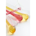 H&M Home Скляні великодні прикраси, 6 шт., Рожевий/Жовтий/Прозорий 1169696001 1169696001