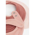 H&M Home Трикутний шарф у смужки, 3 шт., Античний рожевий/Світло-рожевий, 19x19 1176690002 1176690002