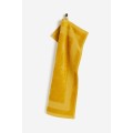 H&M Home Велюровий гостьовий рушник, Жовтий, 30x50 1177361004 | 1177361004