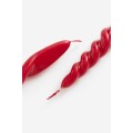 H&M Home Мініатюрна спіральна свічка, 4 шт, червоний 1186206002 | 1186206002