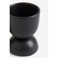 H&M Home Чашка для яєць порцелянова 2 шт, Чорний 1192041001 | 1192041001
