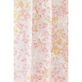 H&M Home Шторка для душу в квіти, Світло-рожевий/Квіти, 180x200 1194508001 | 1194508001