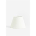 H&M Home Маленький абажур з відтінком льону, Білий 1195093002 | 1195093002