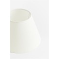 H&M Home Маленький абажур з відтінком льону, Білий 1195093002 | 1195093002