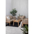 Venture Home Комплект садових меблів Chania - акація, бежевий 1196350001 | 1196350001
