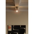 Creative-Cables Дерев'яний настінний світильник з колбою - матовий титан 1204373002 | 1204373002