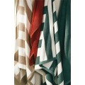 H&M Home Банний рушник, Зелений/Смугастий, 70x140 1205445002 | 1205445002