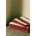 H&M Home Банний рушник, Іржаво-червоний/смугастий, 70x140 1205445006 | 1205445006
