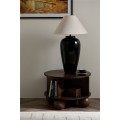 H&M Home Високий керамічний цоколь лампи, Чорний 1206476001 1206476001