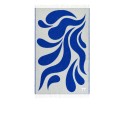 Klippan Вовняна ковдра Klippan - синій/білий 1206888004 | 1206888004