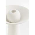 H&M Home Керамічний підсвічник, Білий 1207211001 | 1207211001