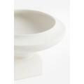 H&M Home Миска керамічна на ніжці, Білий 1208012001 1208012001
