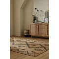 Flair Rugs Джутовий килим з малюнком Rowen - натуральний/чорний 1226106001 | 1226106001