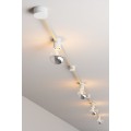 Creative-Cables Персоналізована лампа з 4 лампочками - флуоресцентний помаранчевий/білий 1232978003 | 1232978003