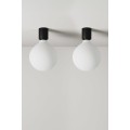 Creative-Cables Набір з 2 водонепроникних настінних світильників з лампочками - чорний 1232980001 | 1232980001