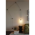 Creative-Cables Модульна вставна дерев'яна лампа з лампочкою - чорна 1232985001 | 1232985001