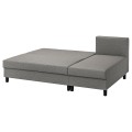 IKEA ÄLVDALEN 3-місний диван з козеткою, Knisa сіро-бежева 10530669 105.306.69