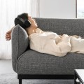 IKEA ÄPPLARYD ЕППЛАРЮД 3-місний диван, Lejde сіро-чорний 70506237 | 705.062.37
