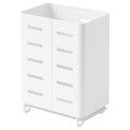 IKEA AVSTEG Ємність для столових приборів, білий, 13 см 80531670 | 805.316.70