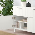 IKEA BESTÅ БЕСТО Комбінація для зберігання з дверцятами / шухлядами, білий / Sutterviken / Kabbarp білий, 120x42x74 см 29412618 | 294.126.18