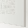 IKEA BESTÅ БЕСТО Комбінація настінних шаф, білий / Mörtviken білий, 120x42x38 см 79439856 794.398.56