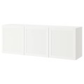 IKEA BESTÅ БЕСТО Комбінація настінних шаф, білий / Hanviken білий, 180x42x64 см 49425912 494.259.12