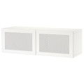 IKEA BESTÅ БЕСТО Комбінація настінних шаф, білий / Mörtviken білий, 120x42x38 см 79439856 | 794.398.56