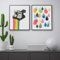 IKEA BILD БІЛЬД Постер, вхопити кольори, 40x50 см 30536694 | 305.366.94