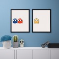 IKEA BILD Постер, різнокольорові привиди, 40x50 см 30554961 | 305.549.61