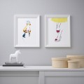 IKEA BILD БІЛЬД Постер, Fashion Focus II, 30x40 см 10442031 | 104.420.31