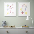 IKEA BILD БІЛЬД Постер, щасливі персонажі, 40x50 см 70545385 | 705.453.85