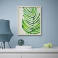 IKEA BILD БІЛЬД Постер, Тропічний пальмовий лист II, 40x50 см 70442071 704.420.71