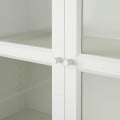 IKEA BILLY БІЛЛІ / OXBERG ОКСБЕРГ Вітрина, білий, 120x30x202 см 69281804 | 692.818.04