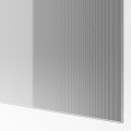 IKEA BJÖRNÖYA Б'ЙОРНА 4 панелі для рами розсувних дверей, сірий ефект тонування, 75x236 см 60480756 604.807.56