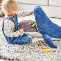 IKEA BLÅVINGAD Іграшка м’яка, синій кит, 100 см 00522113 005.221.13