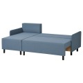 IKEA BRUKSVARA 3-місний диван з козеткою, Knisa синій 00575903 | 005.759.03