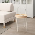 IKEA BURVIK БУРВІК Столик, білий, 38 см 60340389 | 603.403.89
