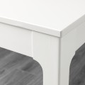 IKEA EKEDALEN ЕКЕДАЛЕН / KRYLBO КРЮЛБУ стіл+2 стільці, білий/тонеруд синій, 80/120 см 79570375 | 795.703.75