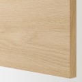 IKEA ENHET ЕНХЕТ Підлогова шафа підлогова для духовки з ящиком, білий / імітація дубу, 60x62x75 см 59320919 | 593.209.19