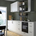 IKEA ENHET ЕНХЕТ Кухня, антрацит / білий, 323x63.5x241 см 99337885 | 993.378.85