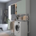 IKEA ENHET Комбінація для зберігання для пральні, 180x43x204 см 79546427 | 795.464.27