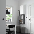 IKEA ENHET Стелаж, антрацит / білий, 40x17x150 см 99547987 995.479.87