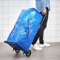 IKEA RULLEBÖR / FRAKTA Візок із сумкою, чорний / синій 89491028 | 894.910.28