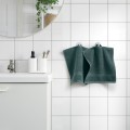 IKEA FREDRIKSJÖN Рушник, сіро-бірюзовий, 30x30 см 00572693 005.726.93