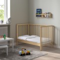IKEA GULLIVER ГУЛЛІВЕР Ліжко для немовлят, береза, 60x120 см 40549747 | 405.497.47