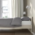 IKEA GURSKEN ГУРСКЕН Набір меблів для спальні 5 шт, світло-бежевий, 140x200 см 39417012 394.170.12