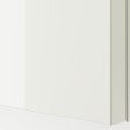 IKEA HASVIK ХАСВІК Пара розсувних дверей, глянцевий білий, 200x236 см 90521557 905.215.57